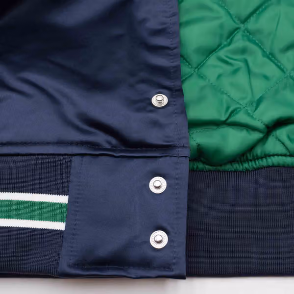 Dallas Mavericks Mitchell & Ness Heavyweight Satin NBA Jacket view 6