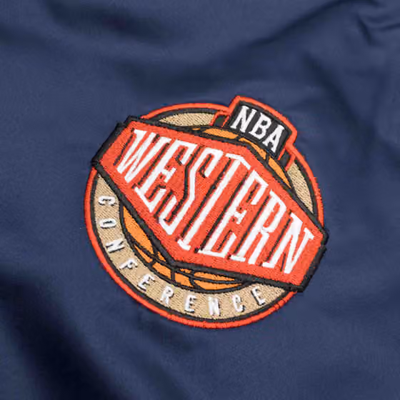 Dallas Mavericks Mitchell & Ness Heavyweight Satin NBA Jacket view 3