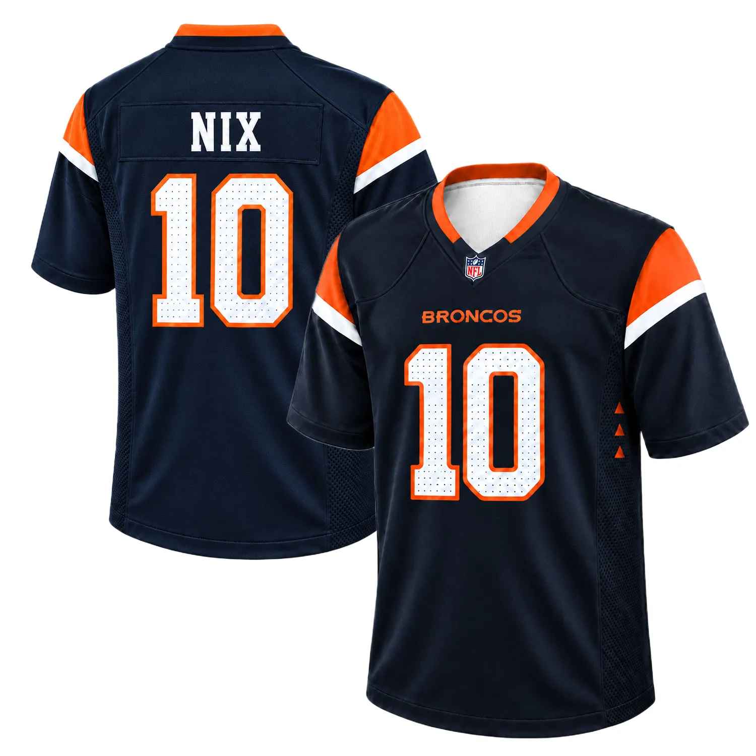 Bo Nix Football Jersey Bold Name Number – Vibrant Broncos Fan Wear football jersey