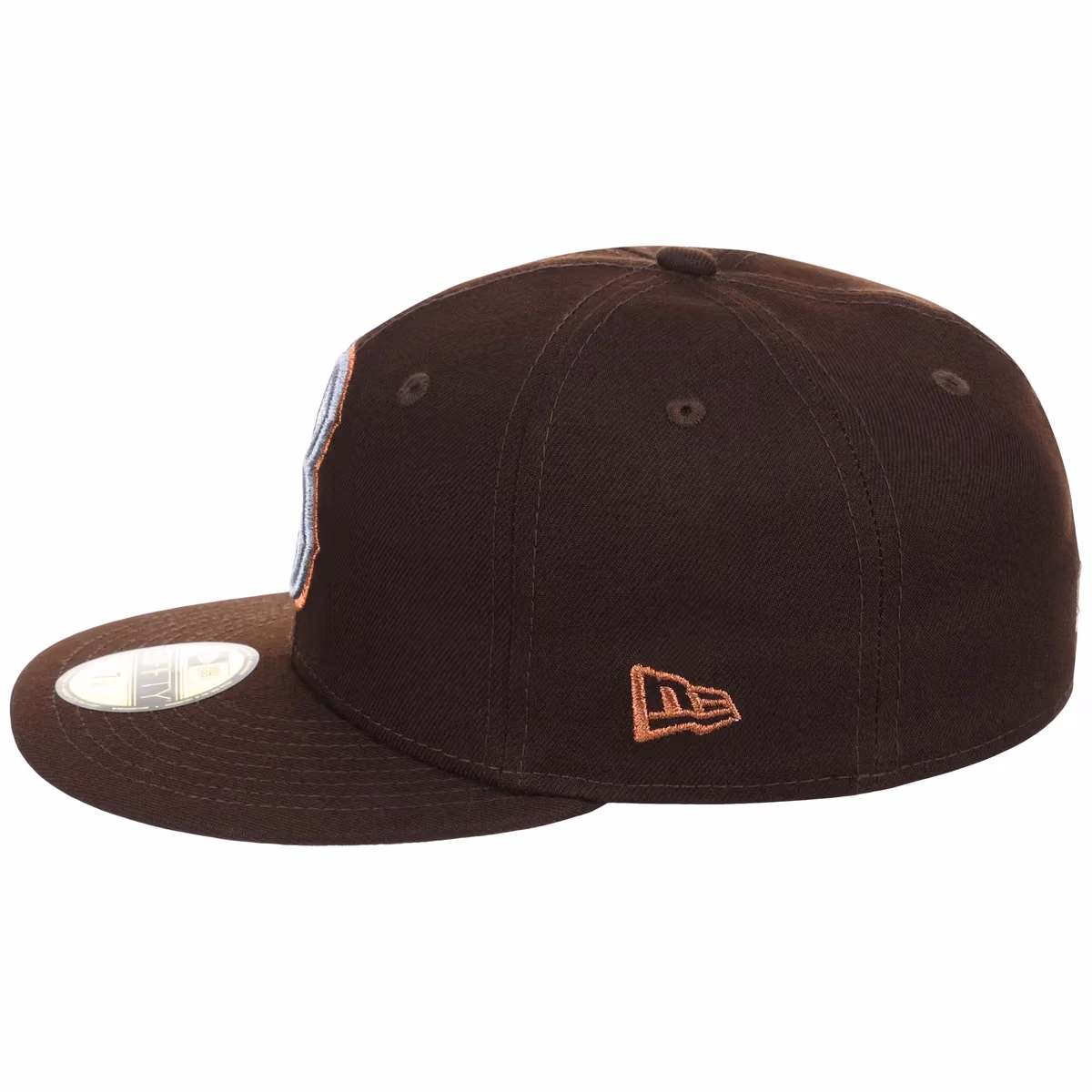 Brooklyn Dodgers MLB Frosted Bark New Era 59FIFTY detail view