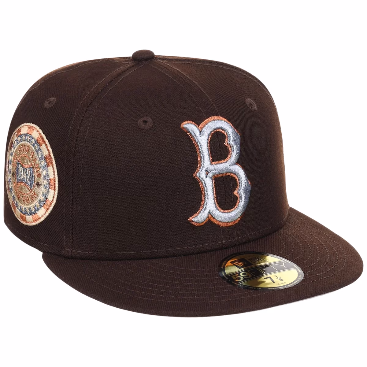 Brooklyn Dodgers MLB Frosted Bark New Era 59FIFTY front view