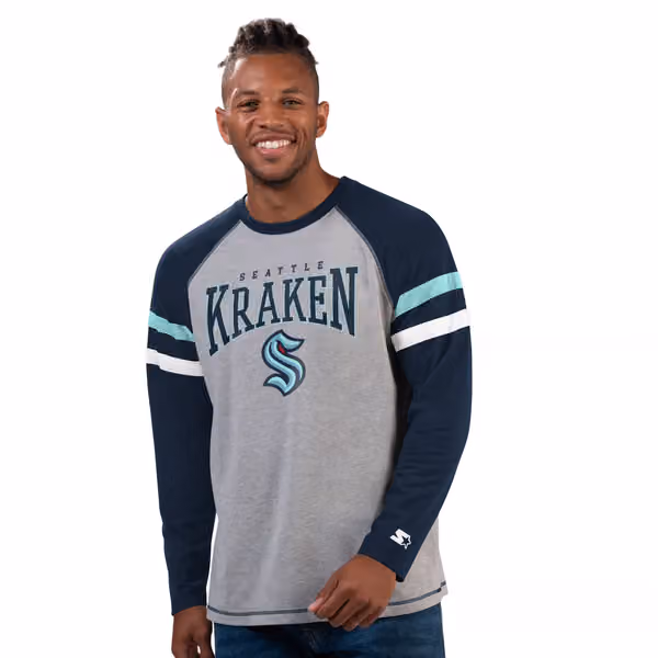 Seattle Kraken Starter NHL Long Sleeve T-Shirt view 1