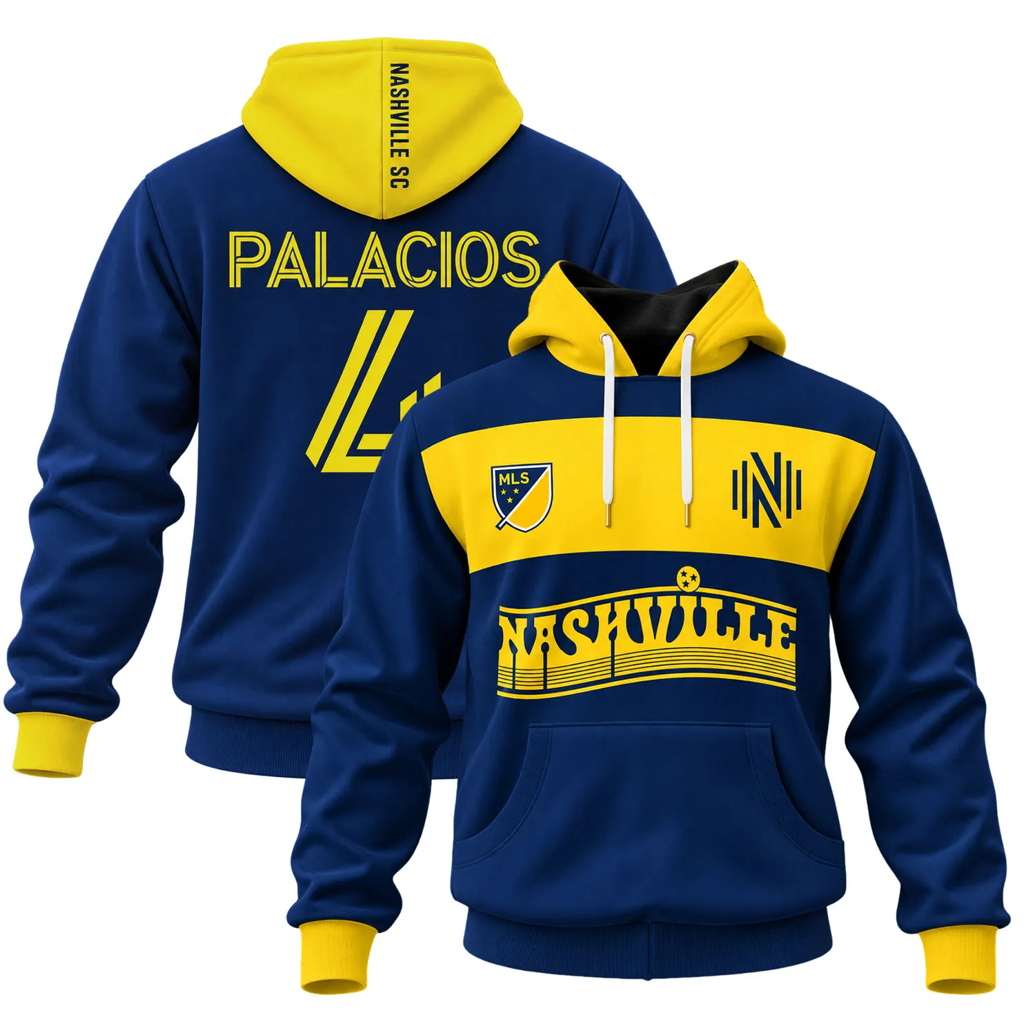 Jeisson Palacios Hoodie Dynamic Nashville SC Fan Wear