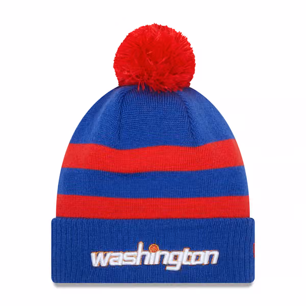 Washington Wizards Official 2021/22 NBA City Edition New Era Knit Hat product photo