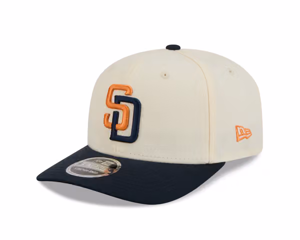 San Diego Padres MLB City Connect Stretch-Snap 9SEVENTY Cap Natural product photo