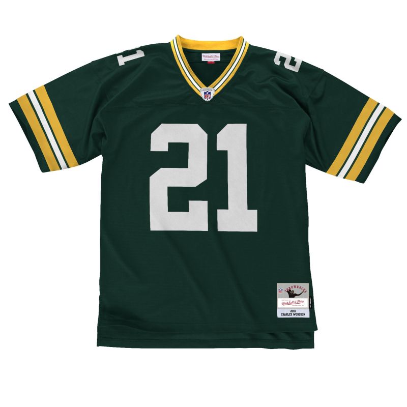 Charles Woodson #21 Green Bay Packers Legacy Throwback NFL Jersey Green view 1