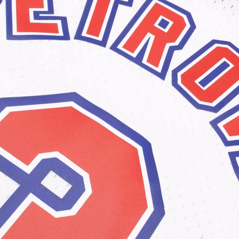 Dražen Petrović #3 New Jersey Nets 1992-93 Swingman NBA Jersey White view 5