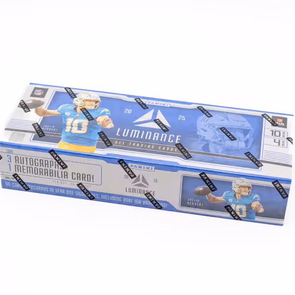 2025 Panini Luminance Football NFL Hobby Box view 1
