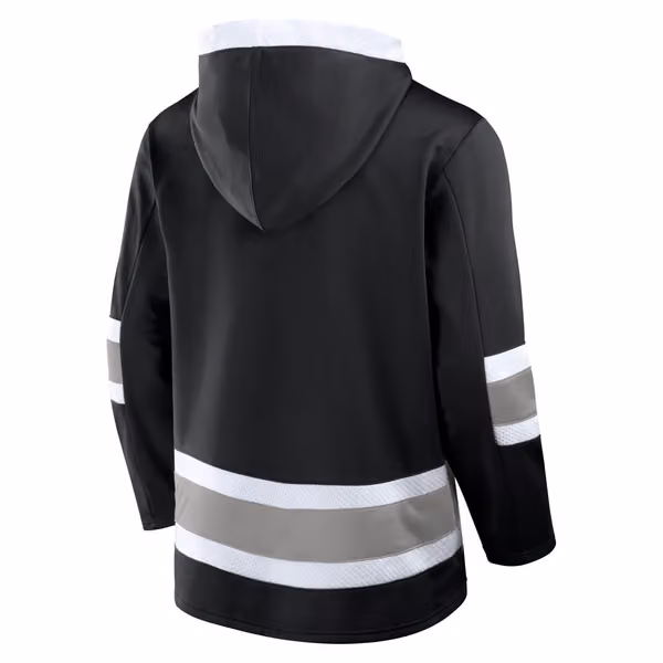 Los Angeles Kings Laced NHL Hoodie Black view 3