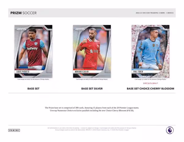 2024/25 Panini Prizm Premier League Soccer EPL Choice Box view 2