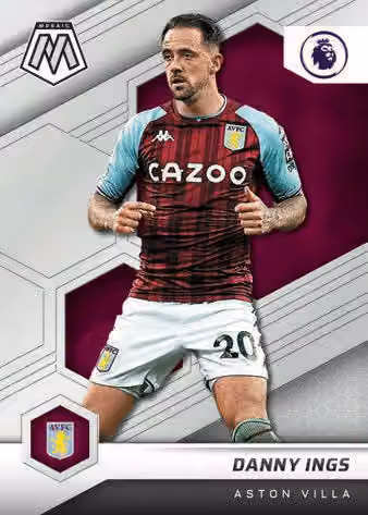 2021/22 Panini Mosaic Premier League EPL Soccer Mega Box view 2
