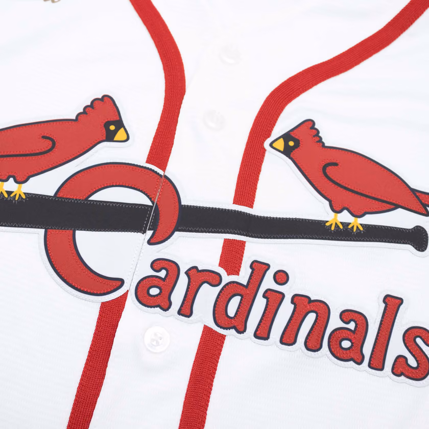 St. Louis Cardinals Cooperstown Collection Nike MLB Jersey White view 3