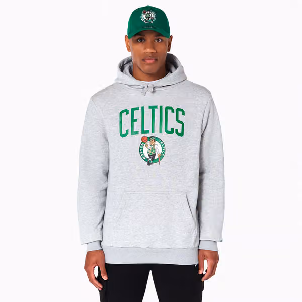 Boston Celtics Team Logo Hoodie NBA Sweatshirt view 1