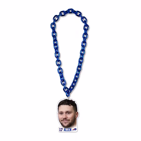 Josh Allen Buffalo Bills NFL Big Chain Necklace view 1
