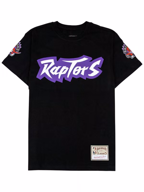 Vince Carter #15 Toronto Raptors Wordmark NBA T-Shirt Black view 2