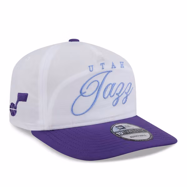 Utah Jazz 2025 NBA Draft 19Twenty Adjustable Cap OTC White product photo