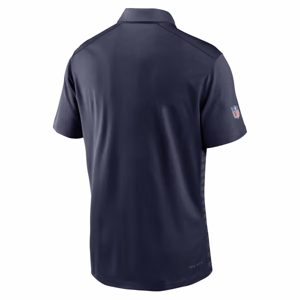 New England Patriots 2024 NFL Sideline Victory Nike Dri-FIT Polo Shirt Navy view 3