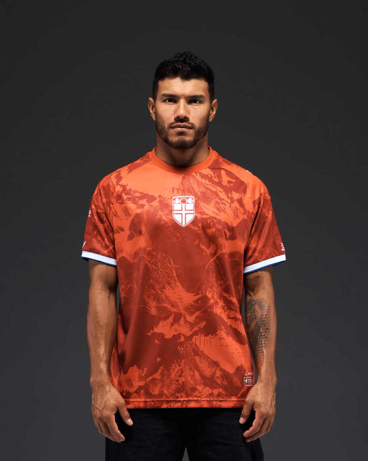 Jersevo Custom Personalized Norway Heritage Jersey (2026WC Edition) front view