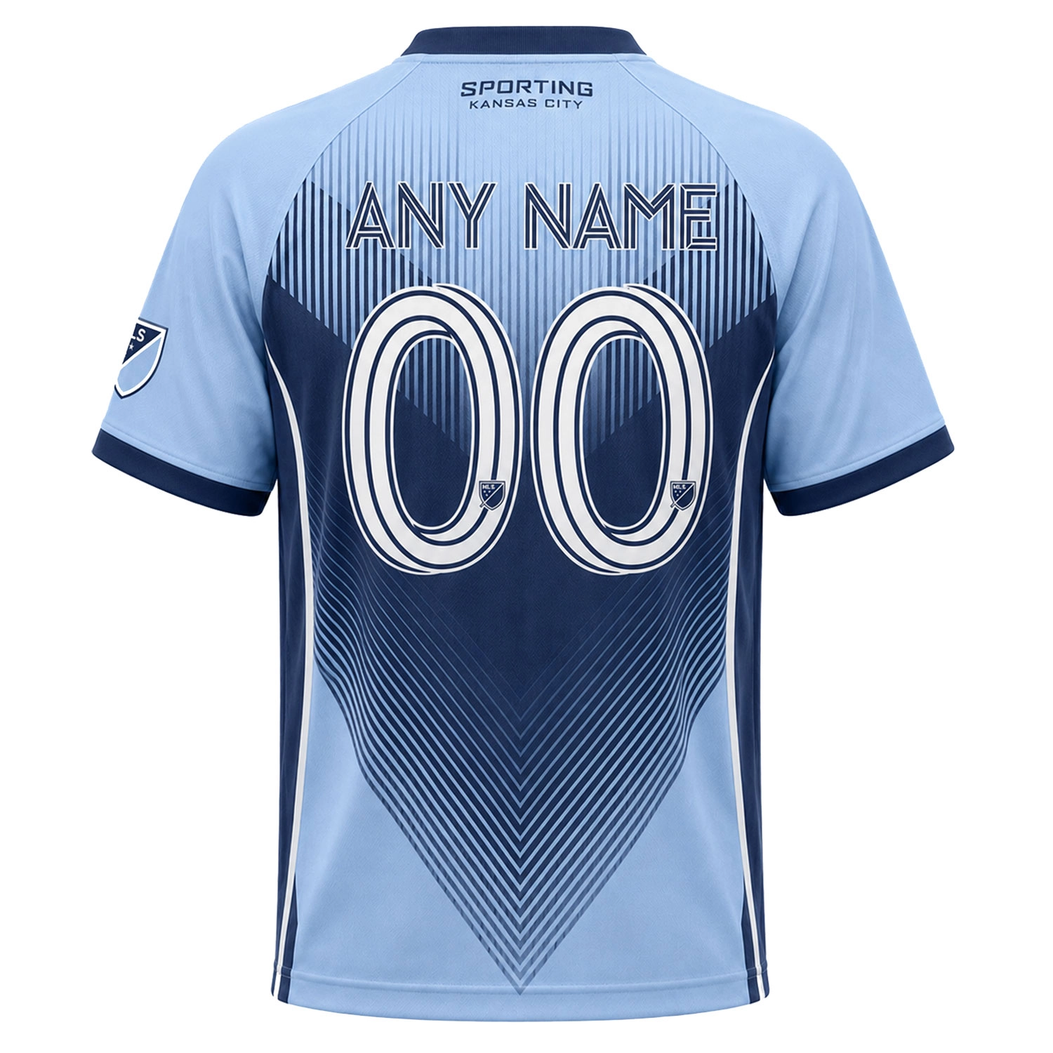 Sporting KC MLS Jersey Personalized Dynamic V Line Style