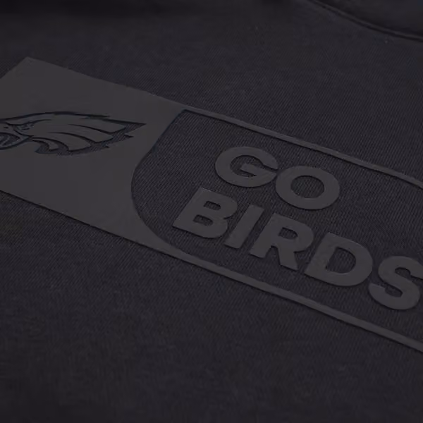 Philadelphia Eagles Black Edge Nike Club Hoodie view 3