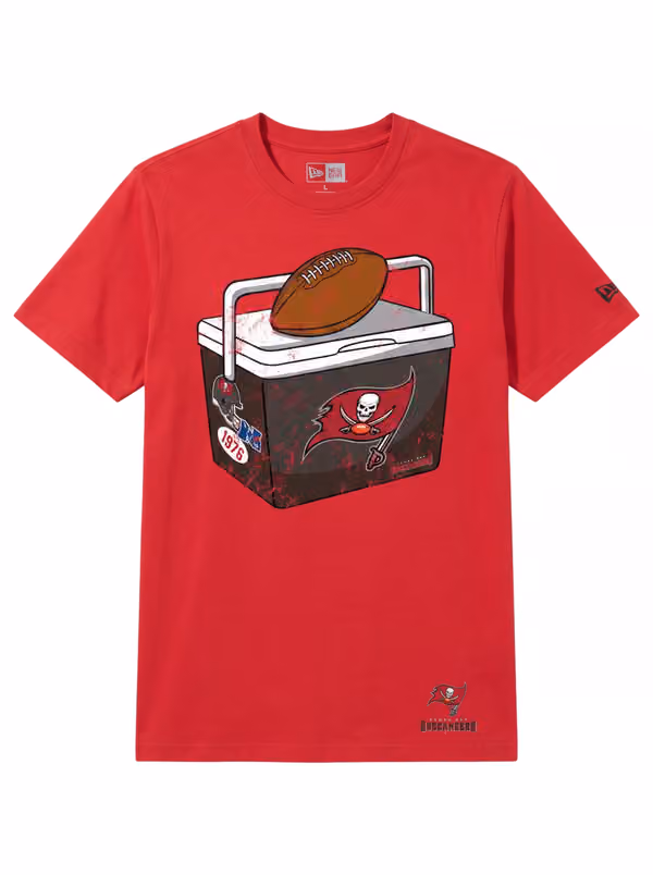 Tampa Bay Buccaneers NFL Training Cooler T-Shirt Red view 1