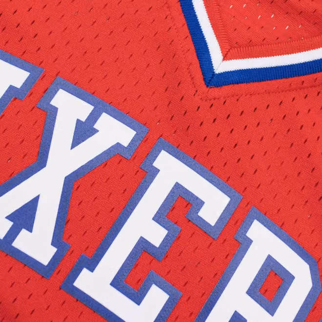 Darryl Dawkins #53 Philadelphia 76ers 1979-80 Mitchell & Ness Swingman NBA Jersey Red view 4