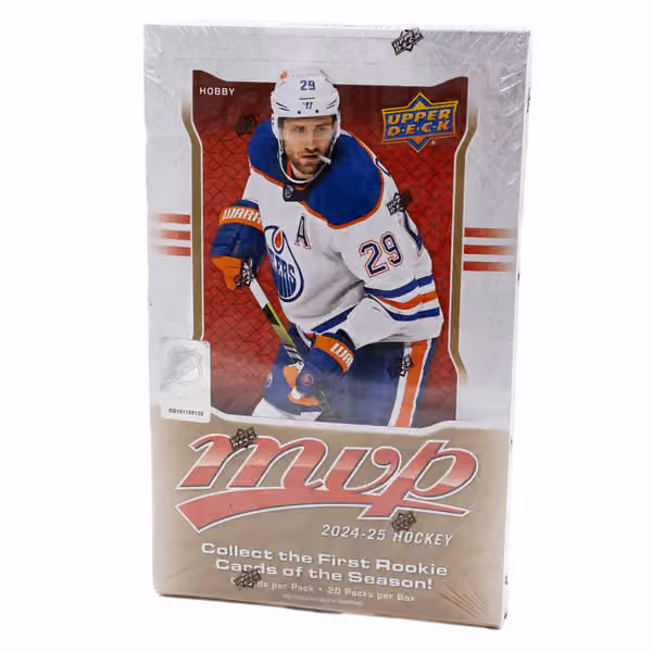 2024/25 Upper Deck MVP Hockey NHL Hobby Box view 1