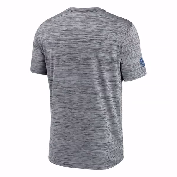 New York Giants 2025 NFL Sideline Nike Velocity Performance T-Shirt Gray view 3
