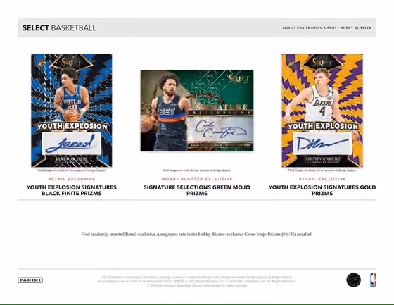 2024/25 Panini Select Basketball NBA BLASTER Box view 4