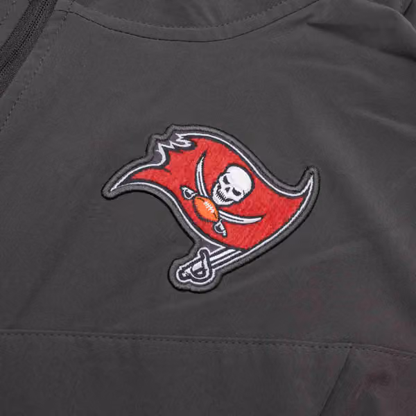 Tampa Bay Buccaneers On-Field 2022 NFL Sideline Nike Lightweight Player Jacket view 4