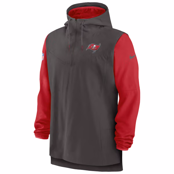Tampa Bay Buccaneers On-Field 2022 NFL Sideline Nike Lightweight Player Jacket view 2