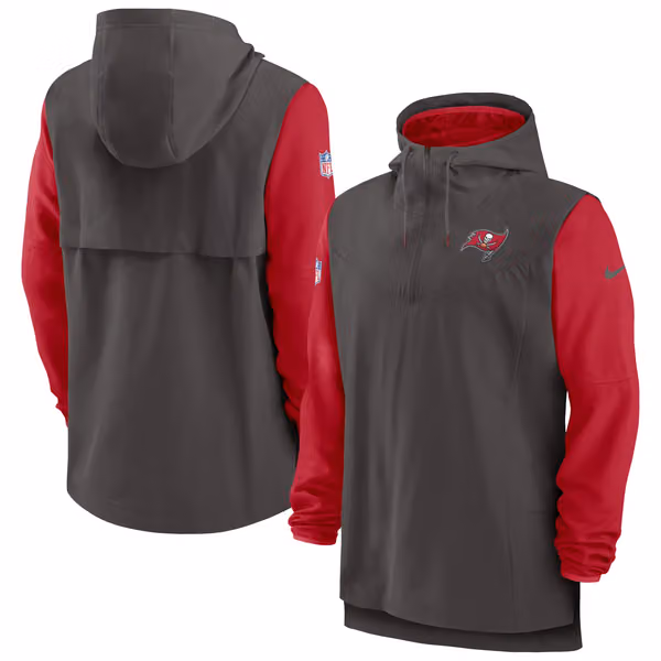 Tampa Bay Buccaneers On-Field 2022 NFL Sideline Nike Lightweight Player Jacket view 1