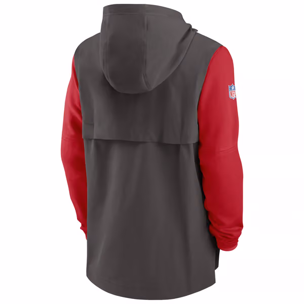 Tampa Bay Buccaneers On-Field 2022 NFL Sideline Nike Lightweight Player Jacket view 3