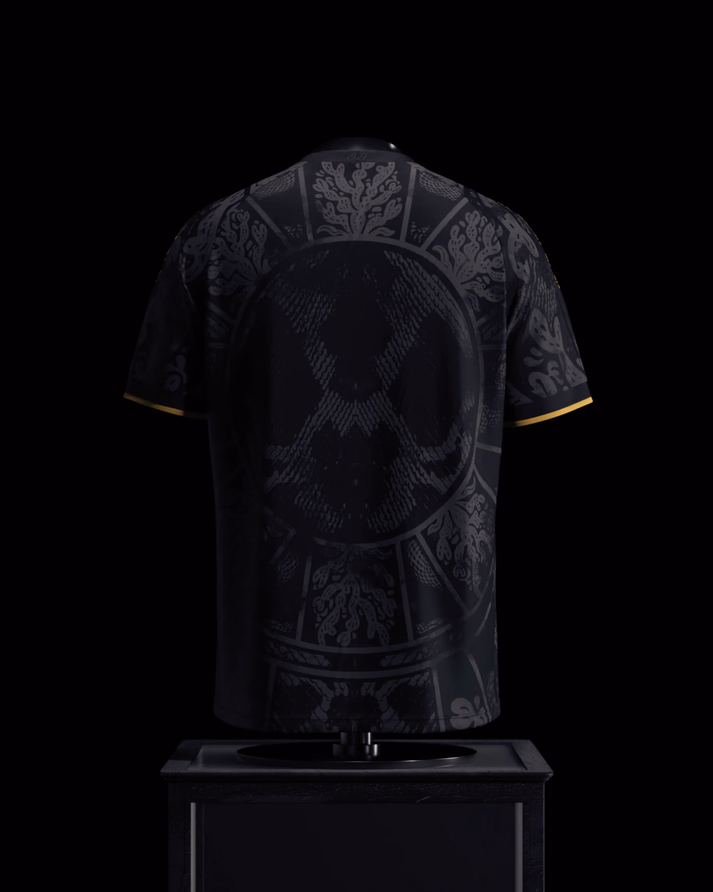 Jersevo Custom Personalized Mexico Heritage Jersey (2026WC Edition) - Black back view