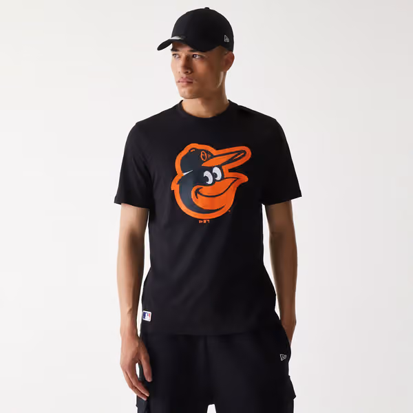 Baltimore Orioles Team Logo New Era MLB T-Shirt Black view 1