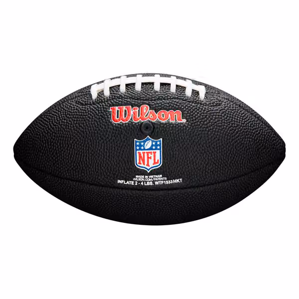 New England Patriots NFL Wilson Mini Football Black view 2