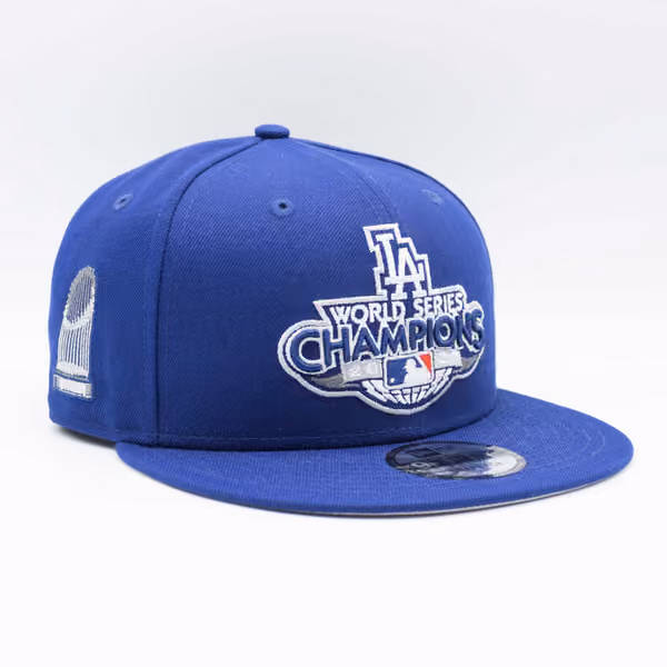 Los Angeles Dodgers 2020 World Series Champions New Era 9FIFTY MLB Snapback Cap product photo