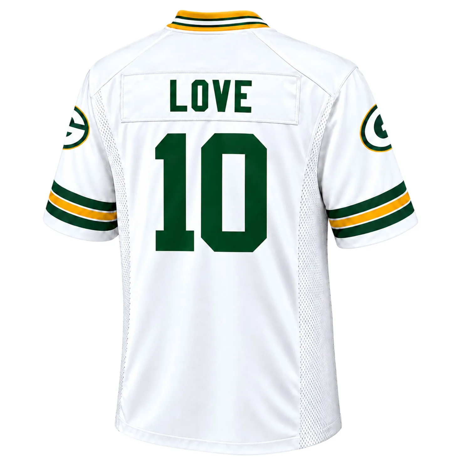 Jordan Love White Packers Jersey Radiant Fan Style