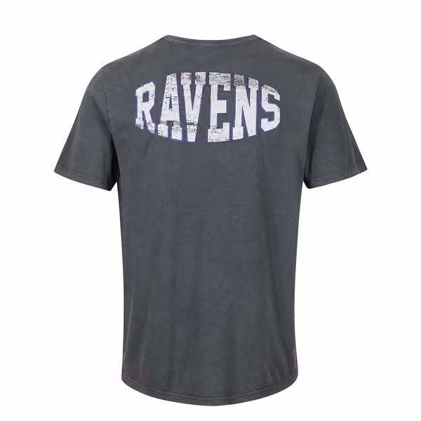 Baltimore Ravens Recovered College Washed NFL T-Shirt view 2