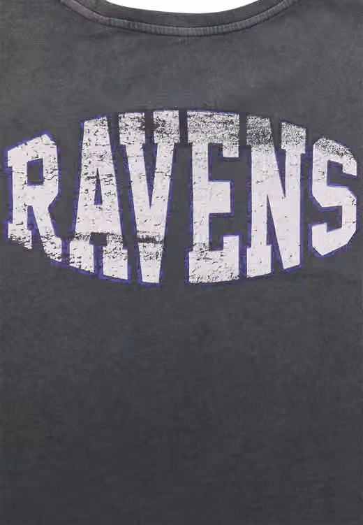 Baltimore Ravens Recovered College Washed NFL T-Shirt view 3