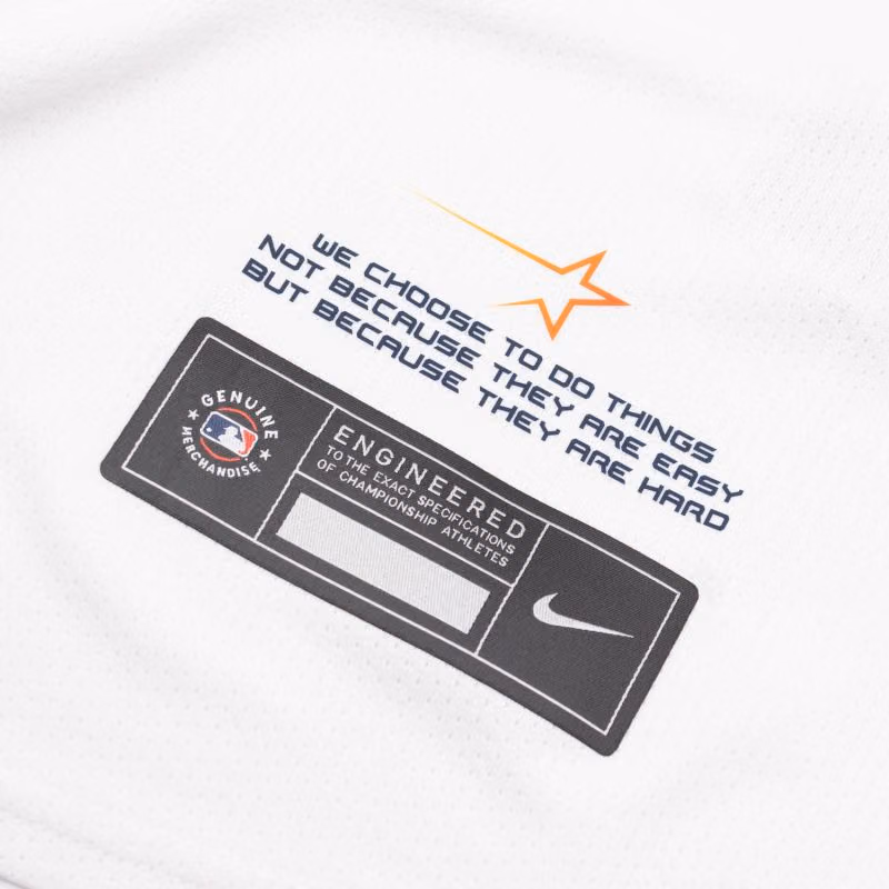 Houston Astros City Connect Nike Limited MLB Jersey White view 4