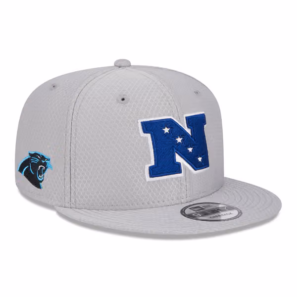 Carolina Panthers NFC 2024 Pro Bowl New Era 9FIFTY Snapback NFL Cap Gray product photo