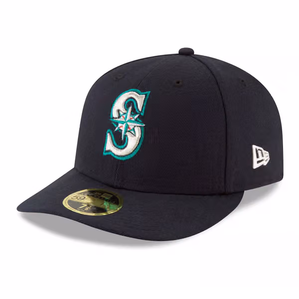Seattle Mariners Authentic Low Profile 59FIFTY MLB Cap Game product photo