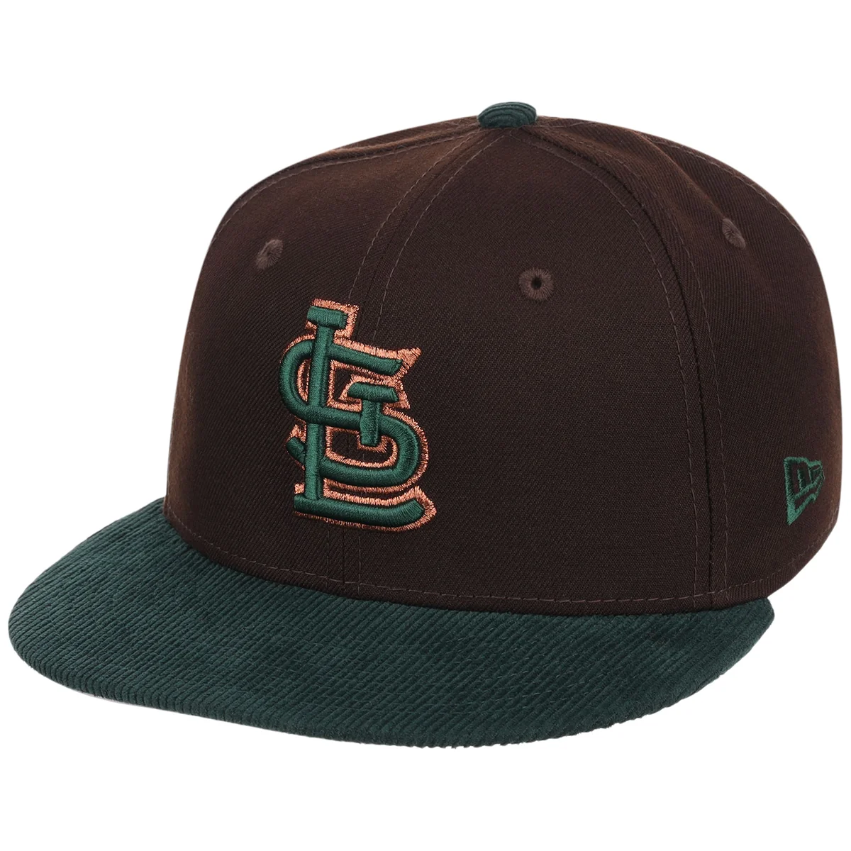 St. Louis Cardinals MLB Forest Ember New Era 59FIFTY detail view
