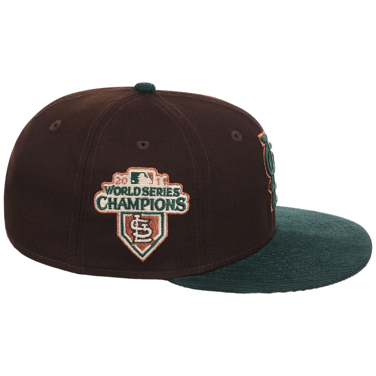 St. Louis Cardinals MLB Forest Ember New Era 59FIFTY detail view