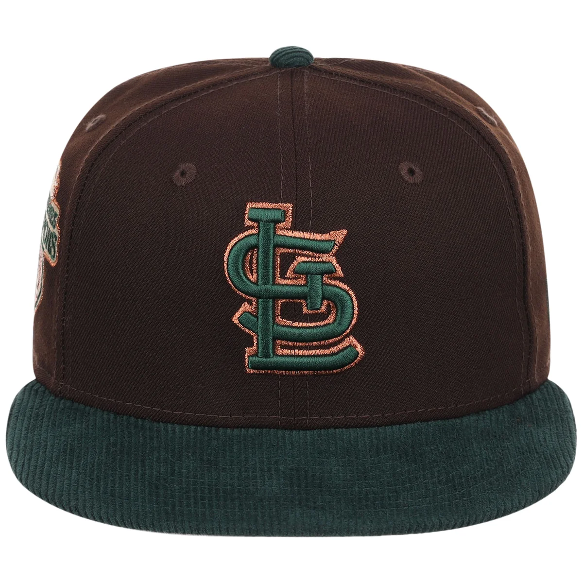 St. Louis Cardinals MLB Forest Ember New Era 59FIFTY detail view