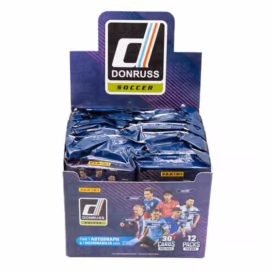 2024/25 Panini Donruss Soccer Hobby Box view 5
