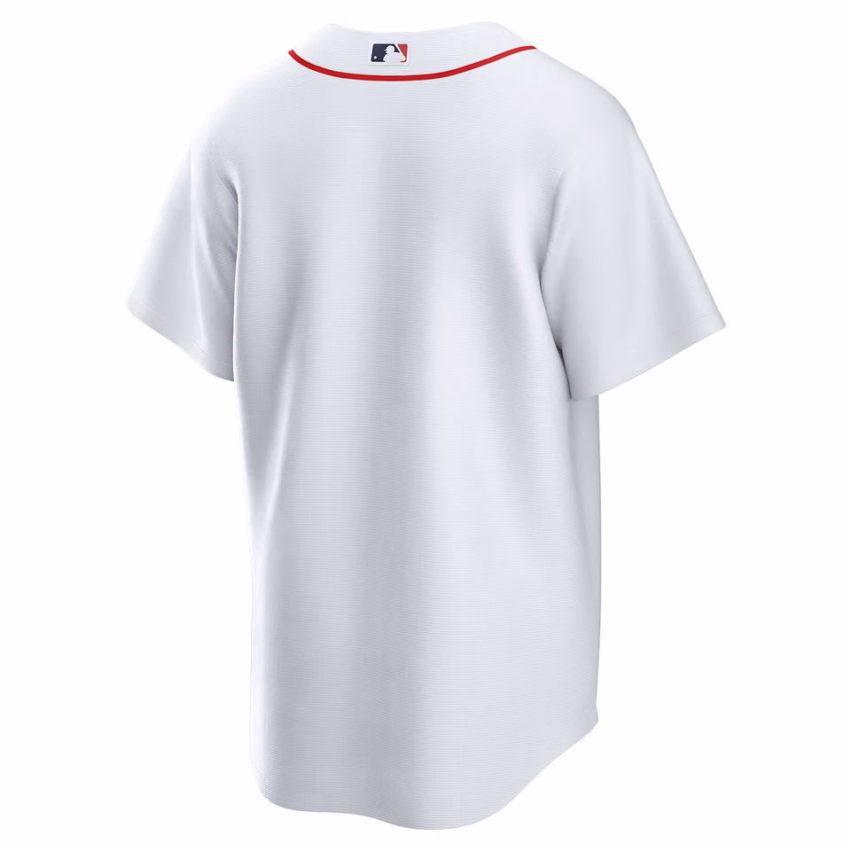 Boston Red Sox Nike Replica MLB Home Jersey White view 2
