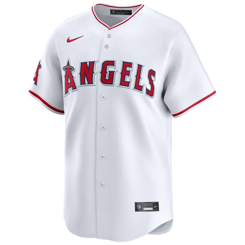 Los Angeles Angels Nike Limited MLB Baseball Jersey Home White view 1
