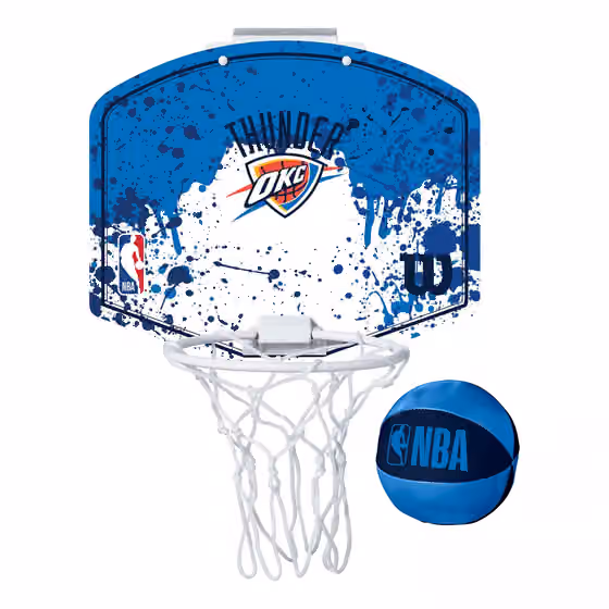 Oklahoma City Thunder Wilson DRV NBA Mini Hoop Set view 1